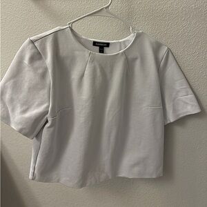 White Polyester Shirt